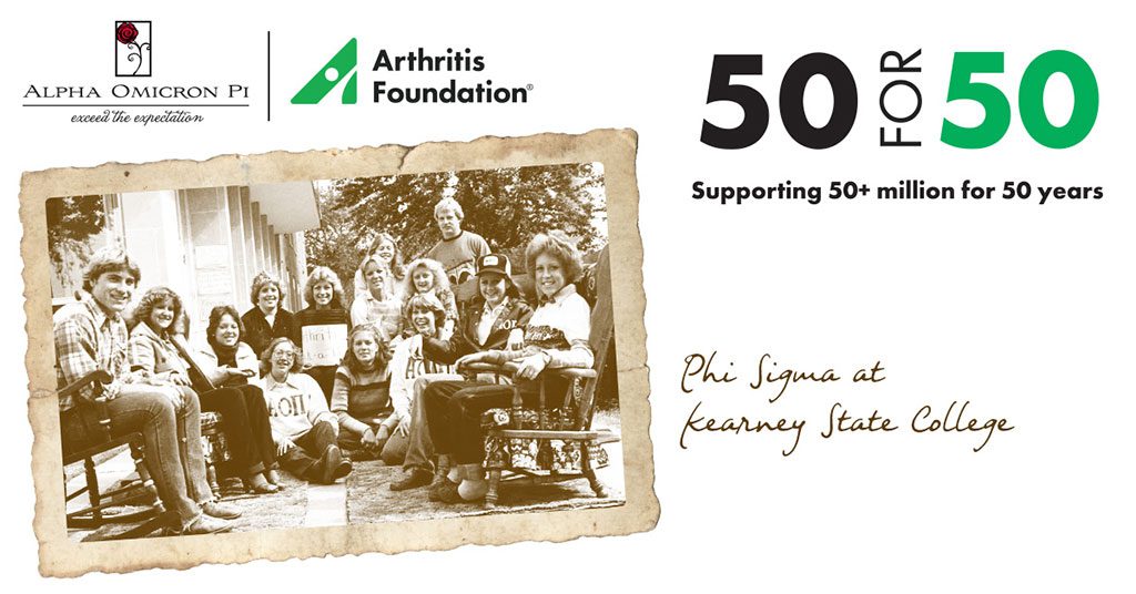 Arthritis Foundation 50+ million for 50 years