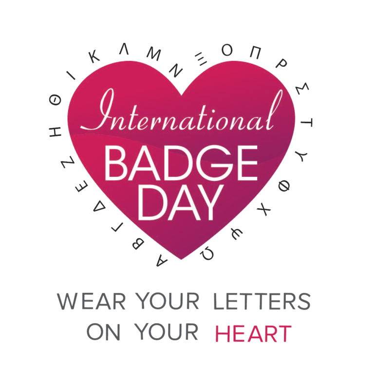 International Badge Day 2020 Alpha Omicron Pi