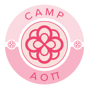 Camp AOII Logo