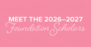 AOII 2026–2027 AOII Foundation Scholarship Recipients